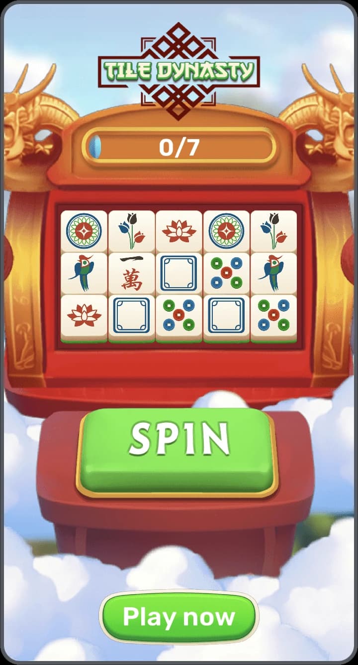 Tile Dynasty — Slots playable screenshot