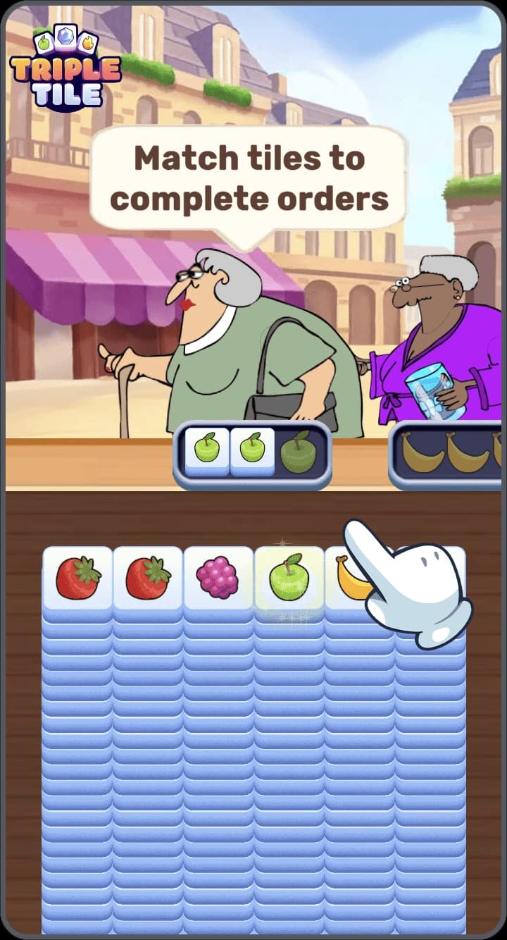 Triple Tile playable screenshot