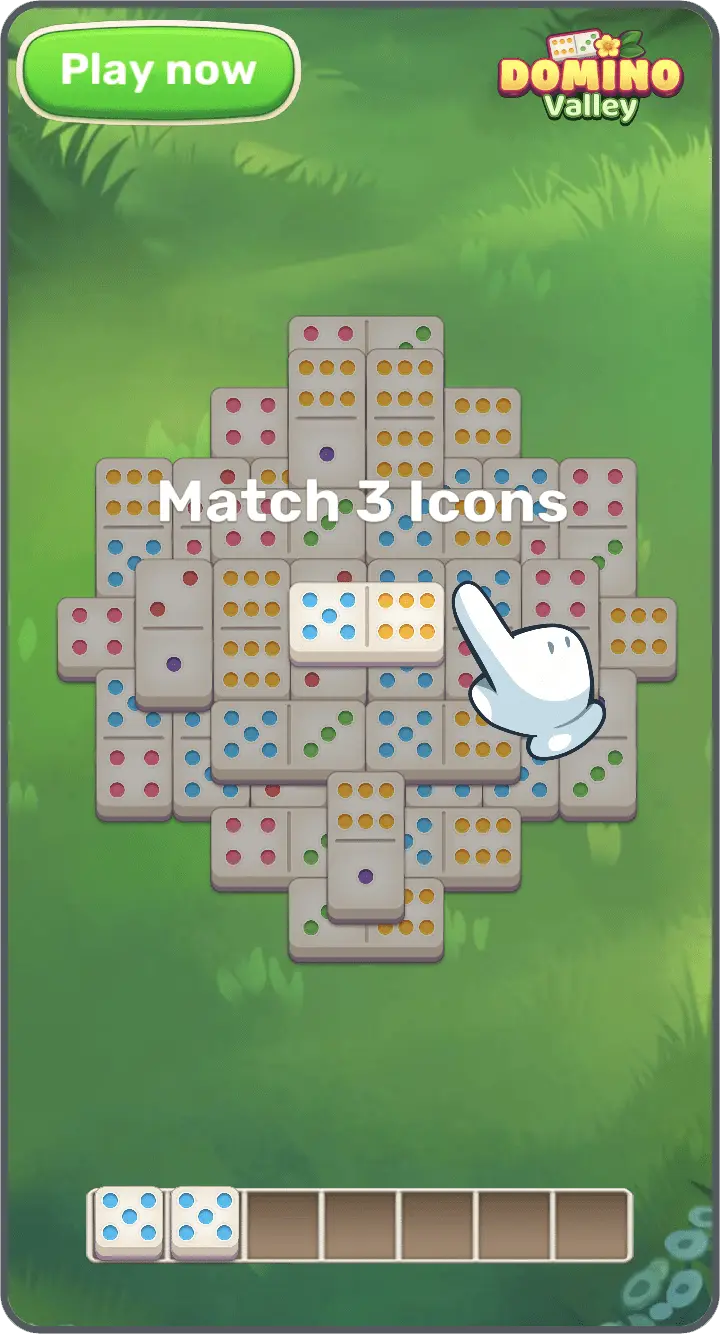Domino Valley — Match playable screenshot
