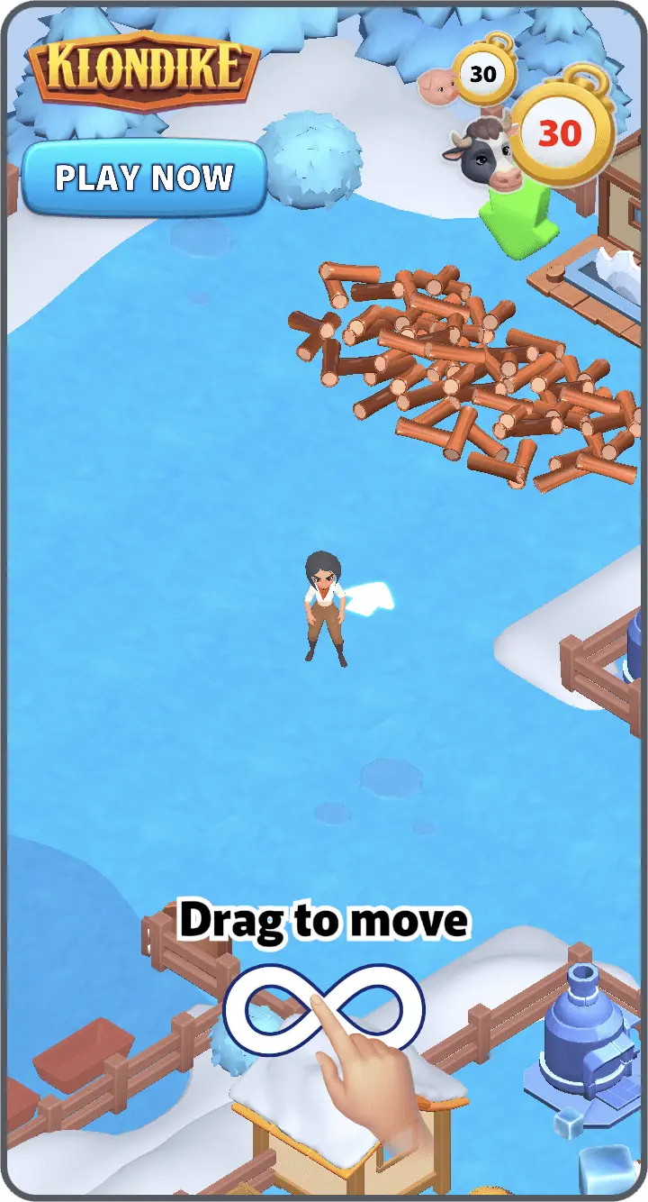 Klondike Adventures playable screenshot